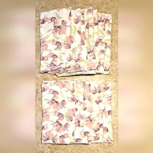 Royal Classics Floral Napkins, Dozen UNUSED